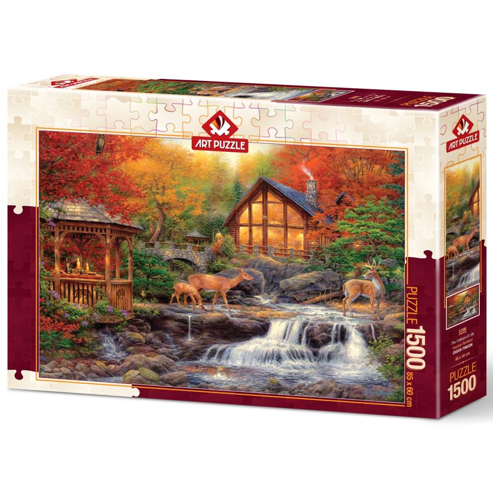 Heidi Oyuncak Art Puzzle Hayatın Renkleri 1500 Parça Puzzle 5396