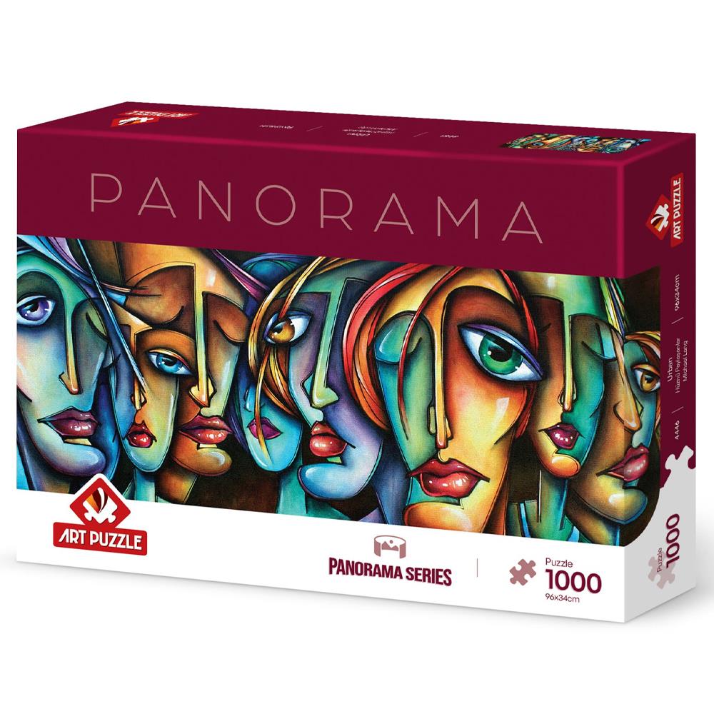 Heidi Oyuncak Art Puzzle Hüznü Paylaşanlar 1000 Parça Panorama Puzzle 4446