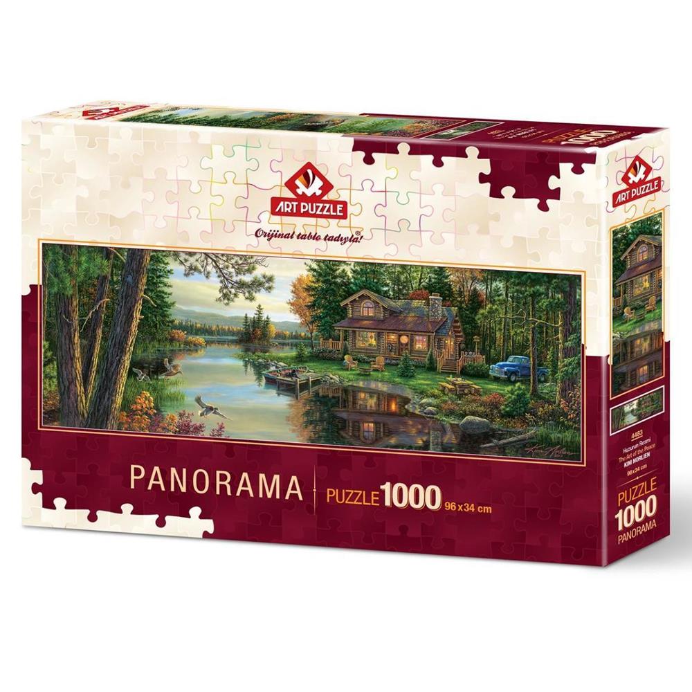 Heidi Oyuncak Art Puzzle Huzurun Resmi 1000 Parça Panorama Puzzle 4483