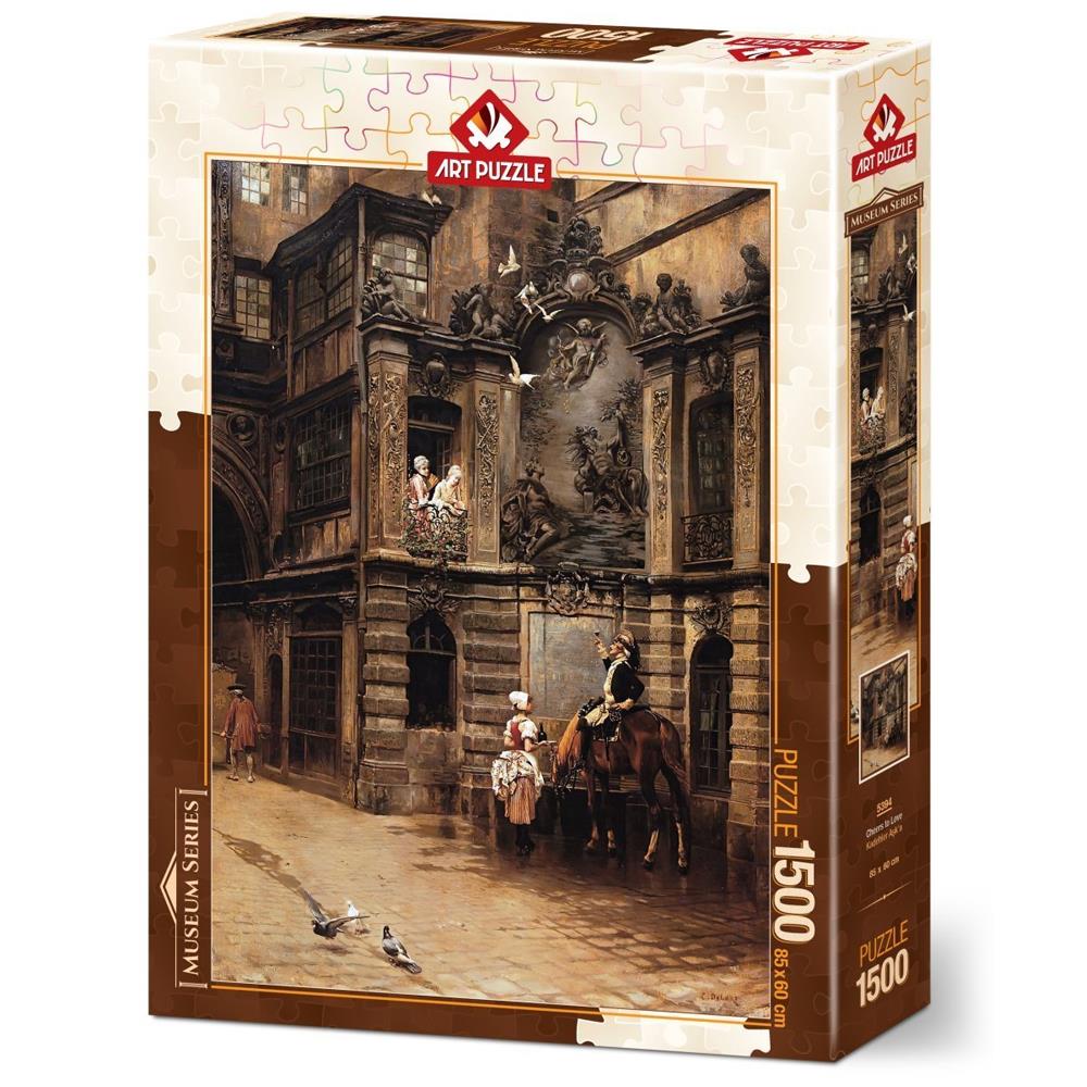 Heidi Oyuncak Art Puzzle Kadehler Aşk'a 1500 Parça Puzzle 5394