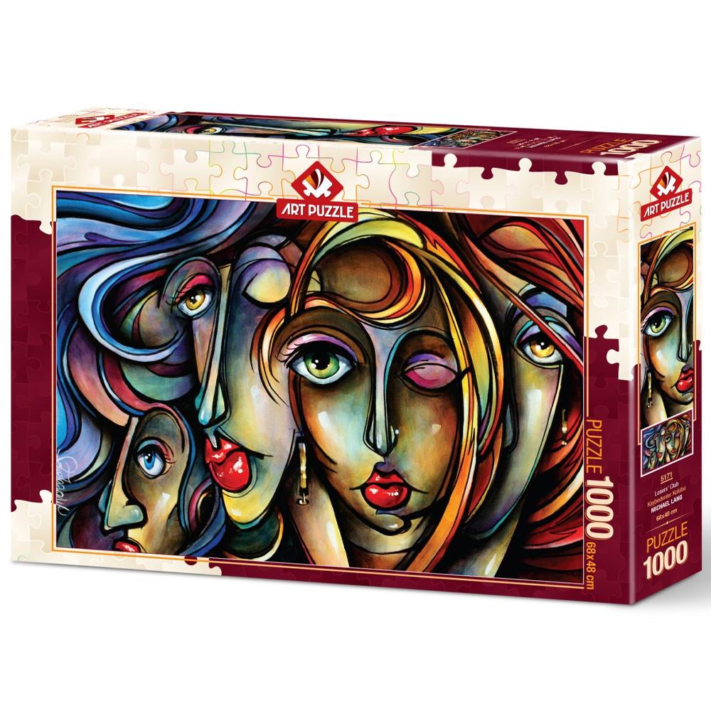 Heidi Oyuncak Art Puzzle Kaybedenler Kulübü 1000 Parça Puzzle 5171