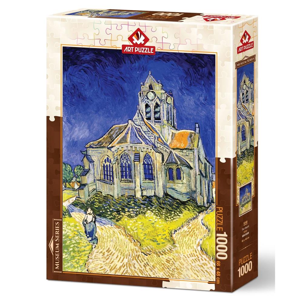 Heidi Oyuncak Art Puzzle Kilise, Vincent Van Gogh 1000 Parça Puzzle 5248