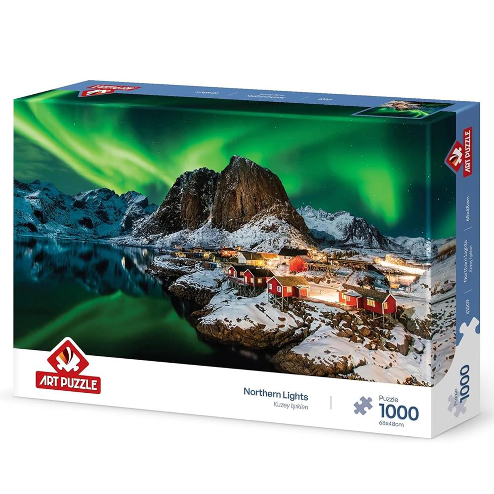 Heidi Oyuncak Art Puzzle Kuzey Işıkları 1000 Parça Puzzle 41009