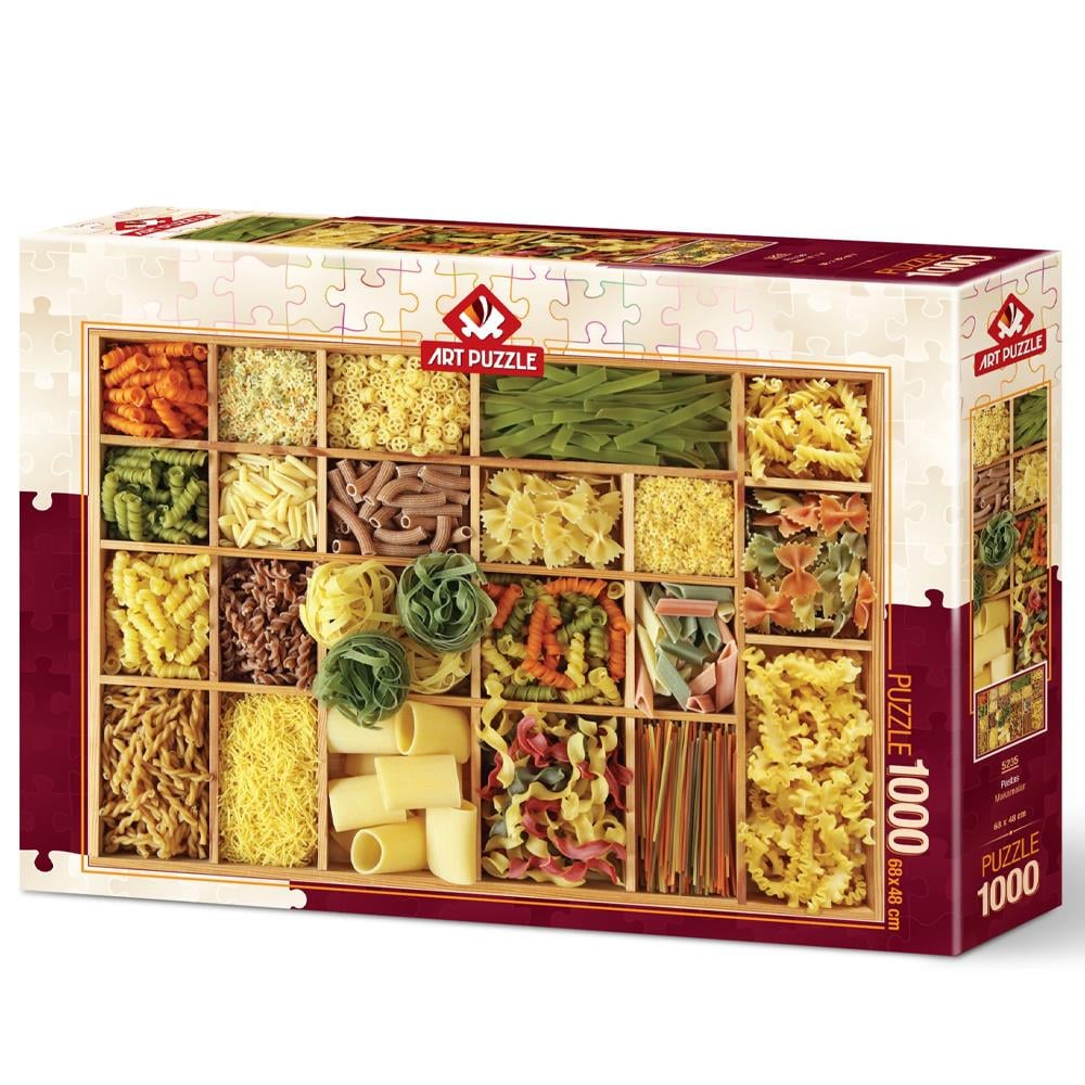 Heidi Oyuncak Art Puzzle Makarnalar 1000 Parça Puzzle 5235
