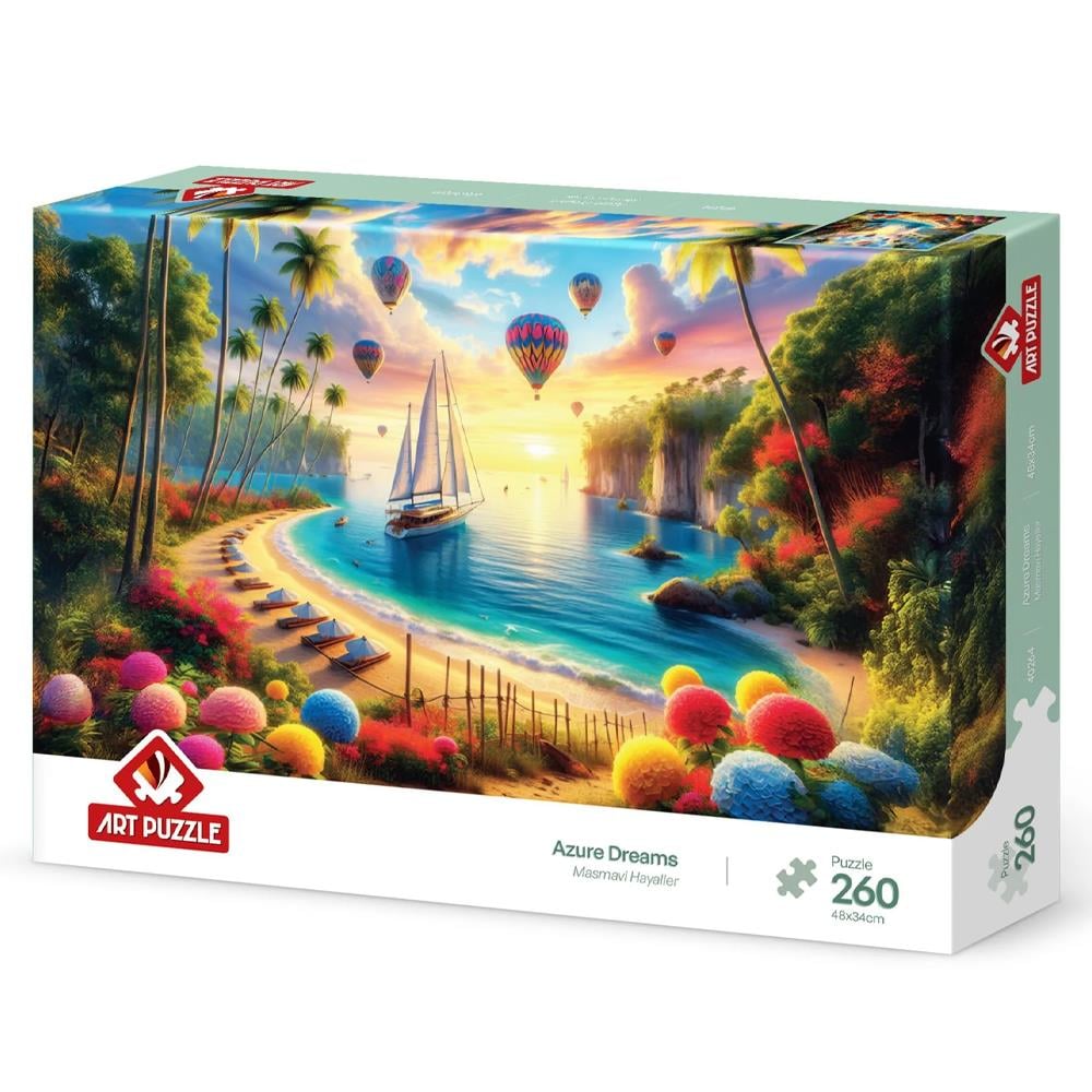 Heidi Oyuncak Art Puzzle Masmavi Hayaller 260 Parça Puzzle 40264