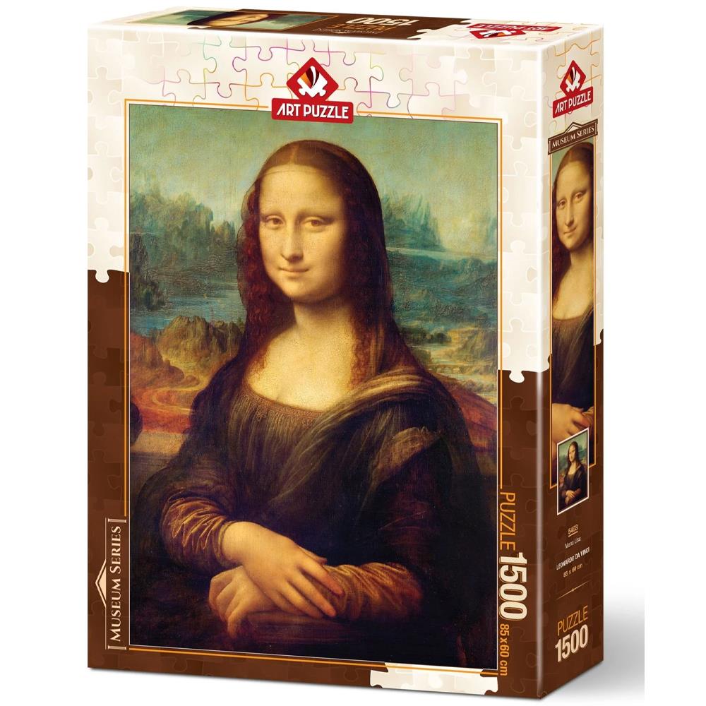 Heidi Oyuncak Art Puzzle Mona Lisa, Leonardo Da Vinci 1500 Parça Puzzle 5403