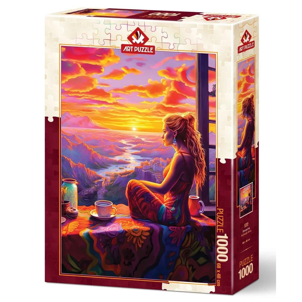 Heidi Oyuncak Art Puzzle Mutluluğa Bakış 1000 Parça Puzzle 5259