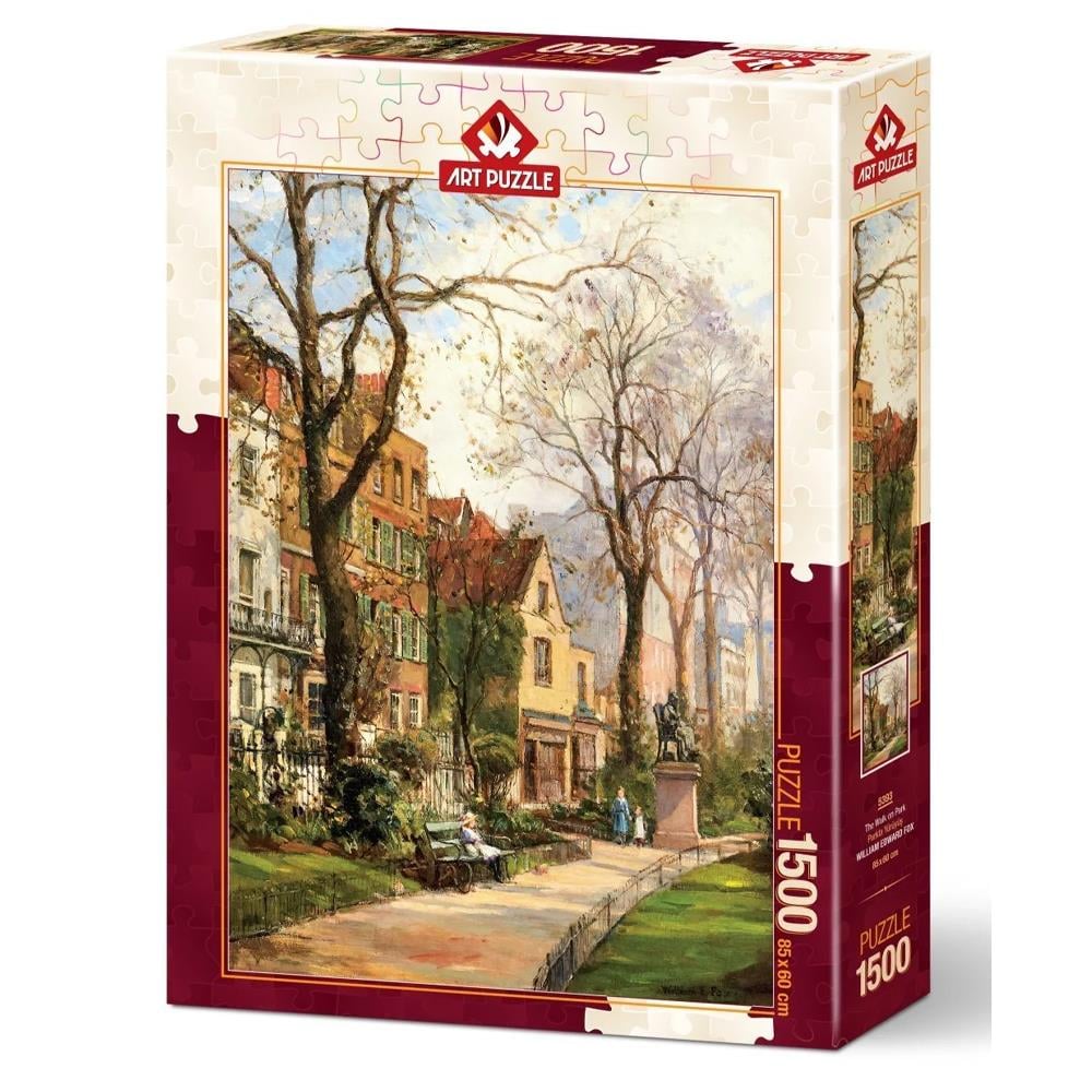 Heidi Oyuncak Art Puzzle Parkta Yürüyüş 1500 Parça Puzzle 5393
