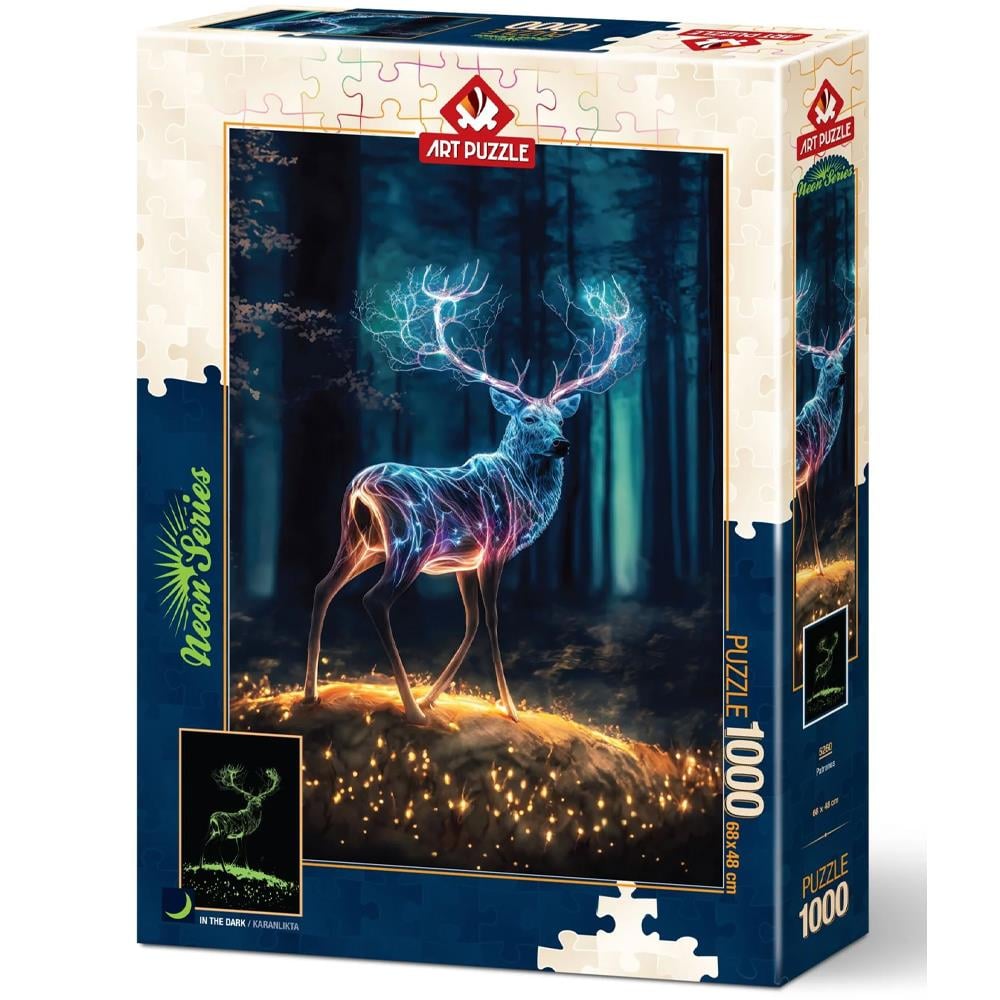 Heidi Oyuncak Art Puzzle Patronus 1000 Parça Neon Puzzle 5260