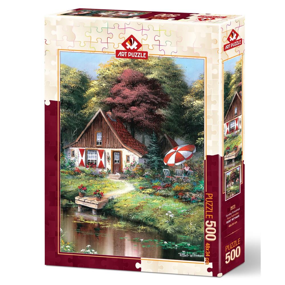 Heidi Oyuncak Art Puzzle Pazar Kahvaltısı 500 Parça Puzzle 5078