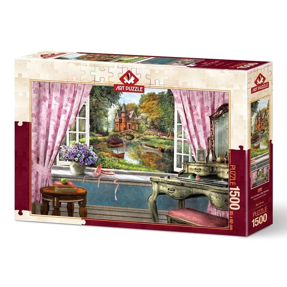 Heidi Oyuncak Art Puzzle Penceremdeki Şato 1500 Parça Puzzle 5388