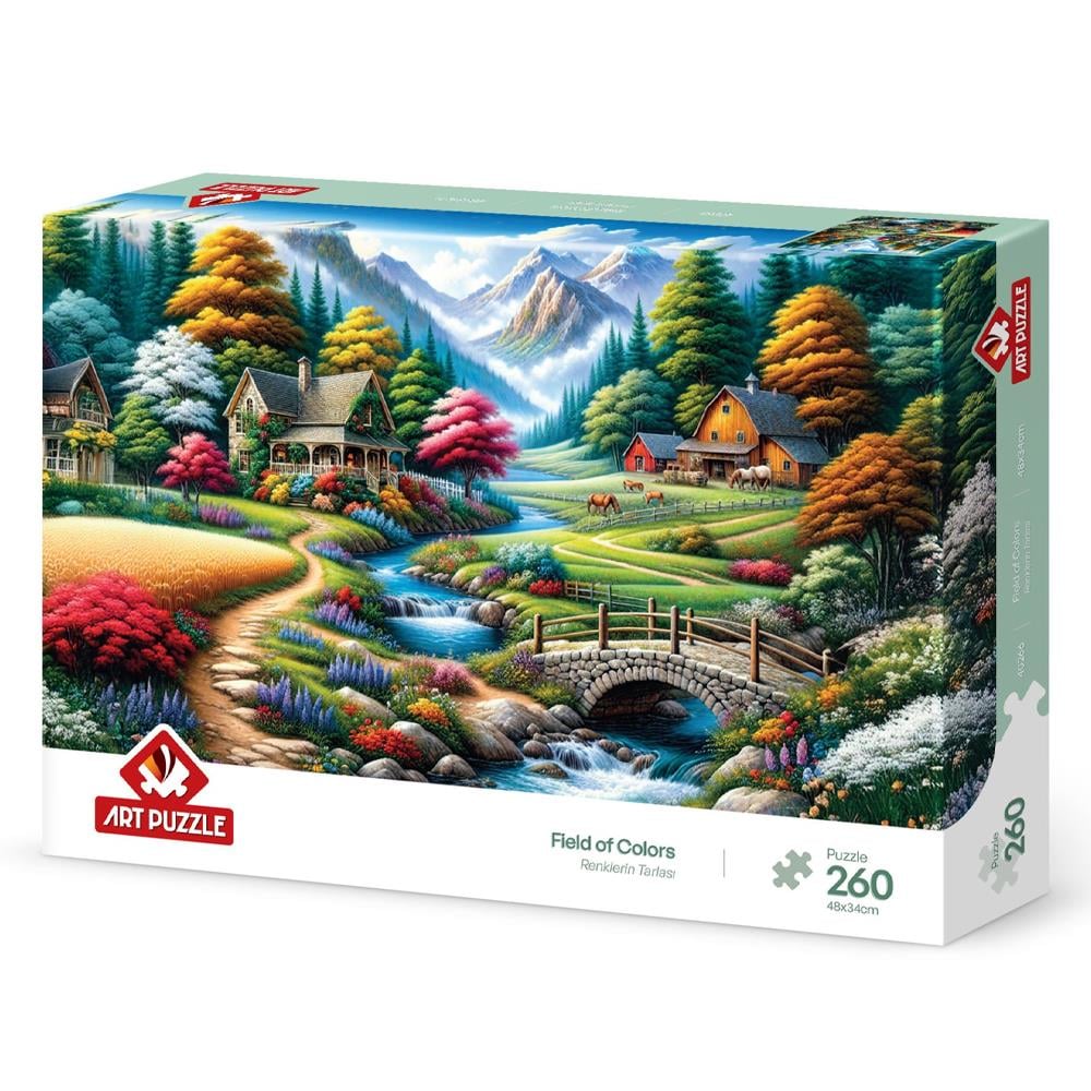 Heidi Oyuncak Art Puzzle Renklerin Tarlası 260 Parça Puzzle 40266