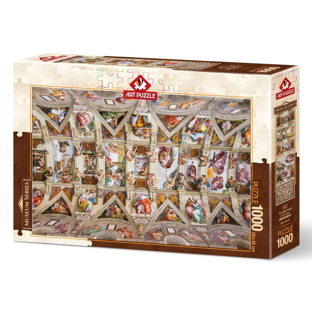 Heidi Oyuncak Art Puzzle Sistine Chapel 1000 Parça Puzzle 5277