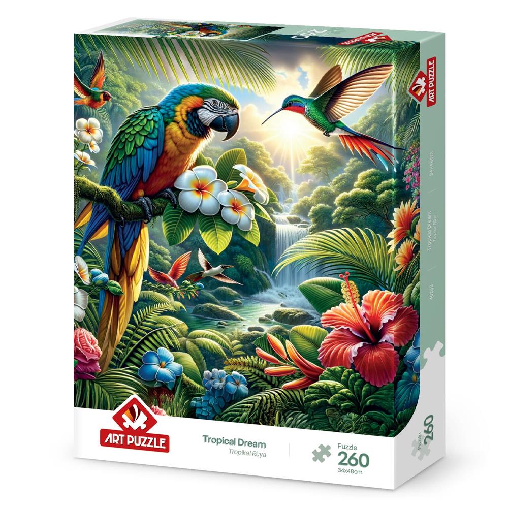 Heidi Oyuncak Art Puzzle Tropikal Rüya 260 Parça Puzzle 40263