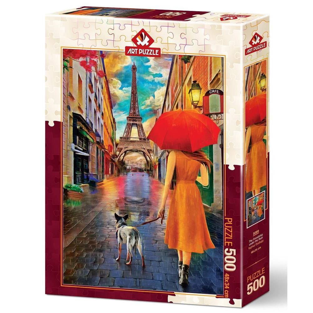 Heidi Oyuncak Art Puzzle Yağmur Dostluğu 500 Parça Puzzle 5089