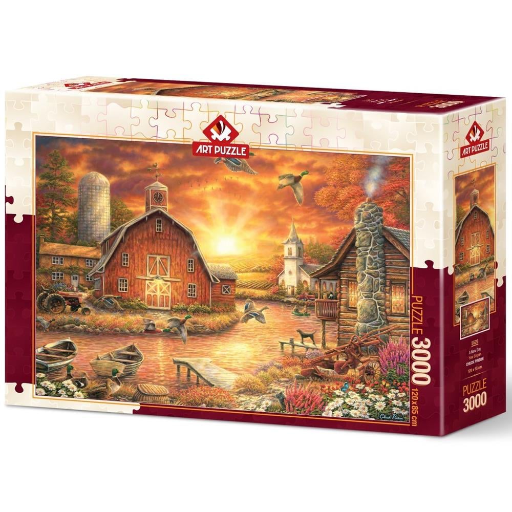 Heidi Oyuncak Art Puzzle Yeni Birgün 3000 Parça Puzzle 5526