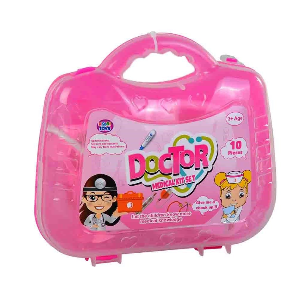 Hobi Oyuncak Çantalı Kız Doktor Seti HB-15930