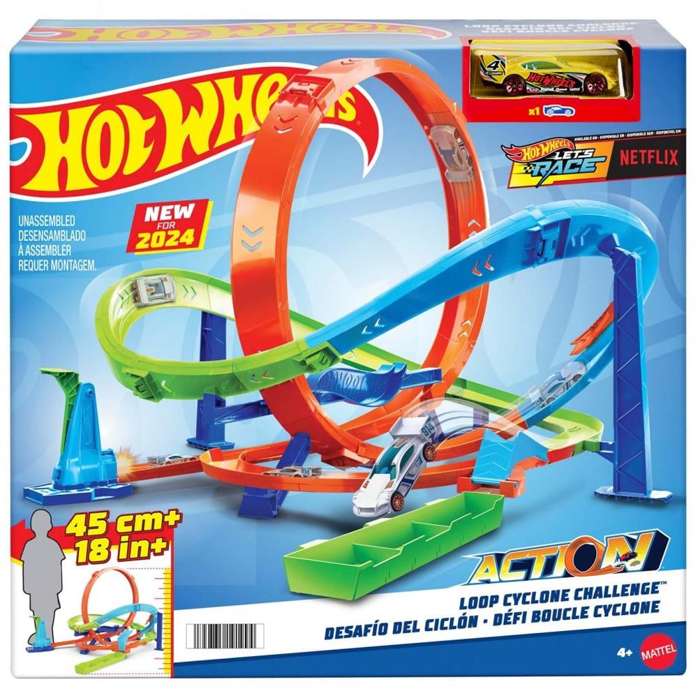 Hot Wheels Bumerang Çemberli Yarış Pisti HTK16