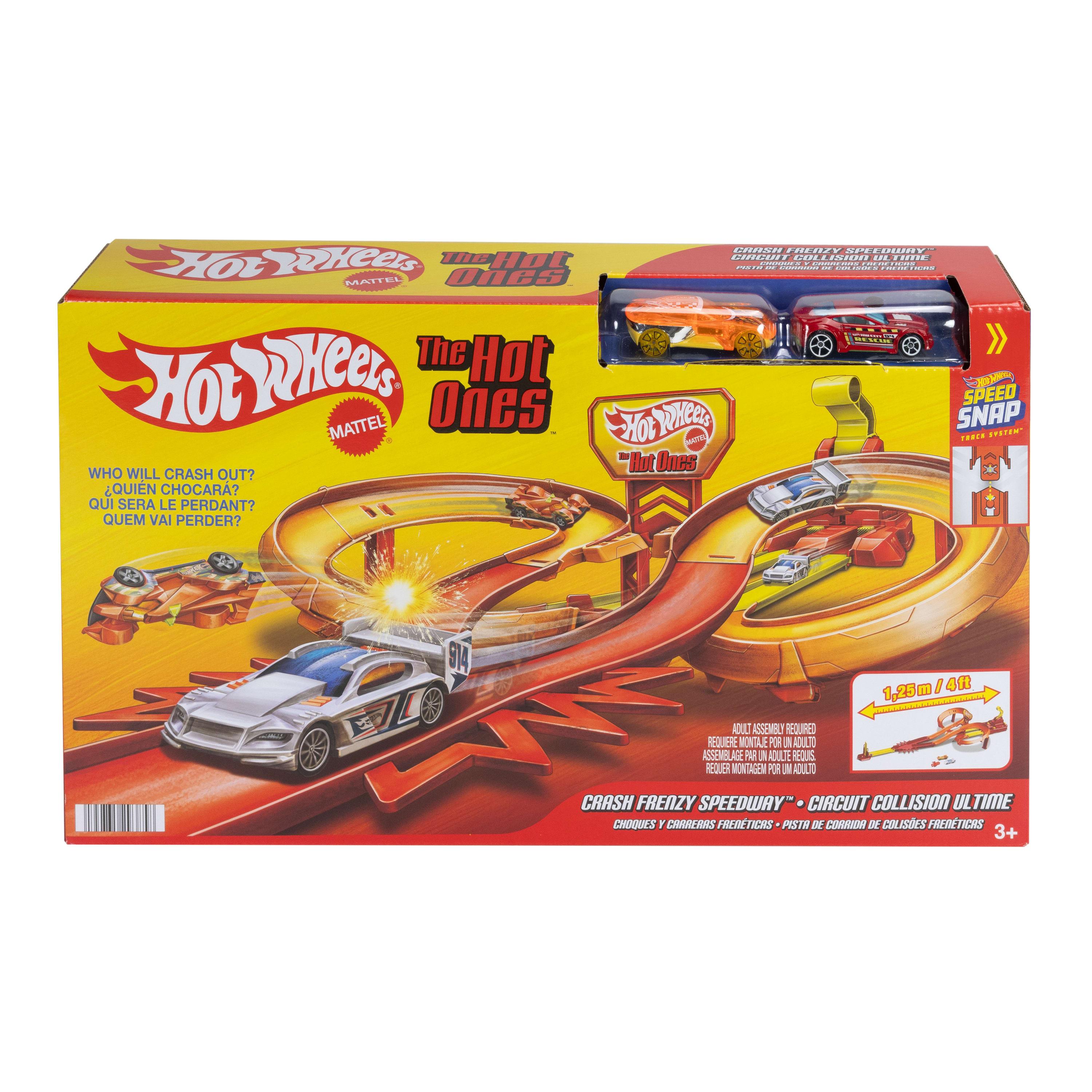 Hot Wheels Ralli Kazası Yarış Pisti Seti Oyuncak JFD11