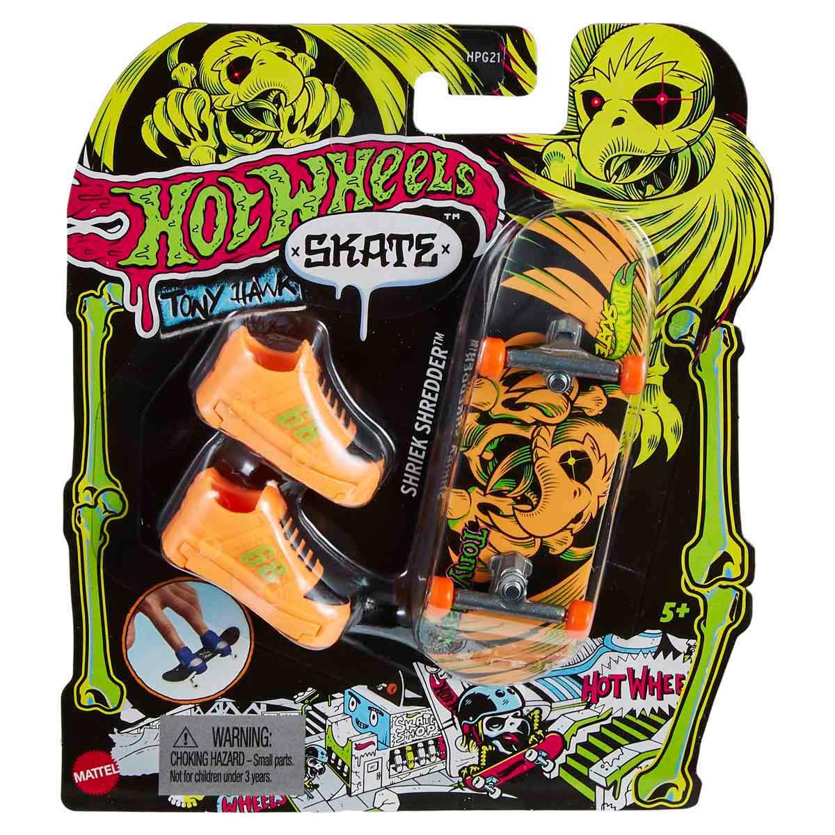 HPG21 HOT WHEELS SKATE NEON TEMALI PARMAK KAYKAY VE AYAKKABI PAKETLERI