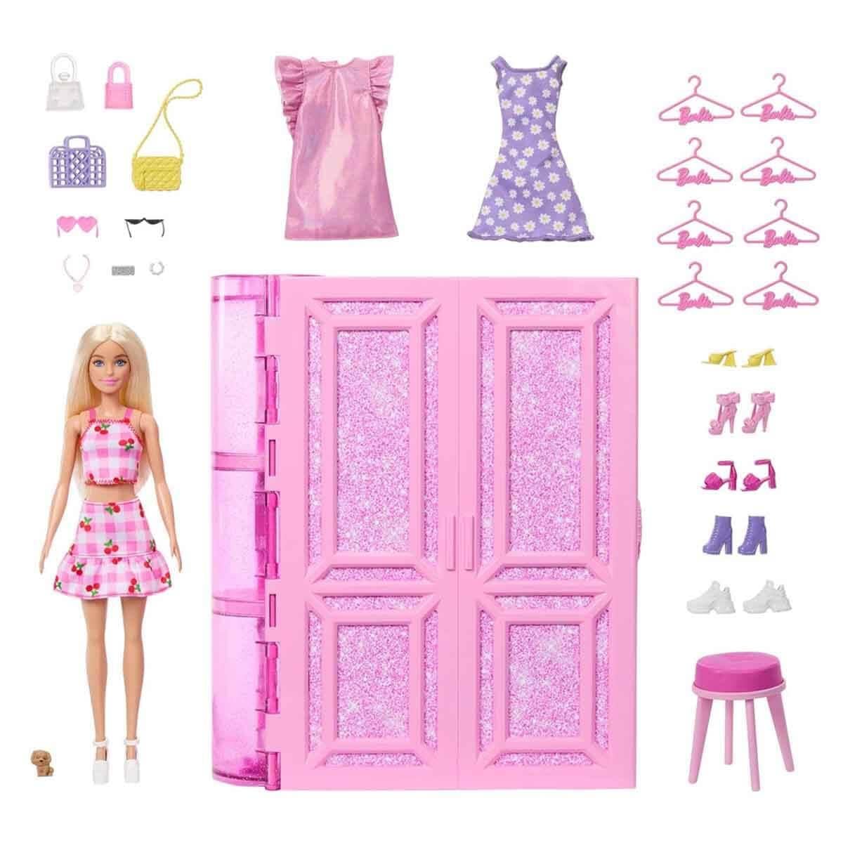 HXD58 BARBIE'NIN RUYA GARDROBU VE BEBEK