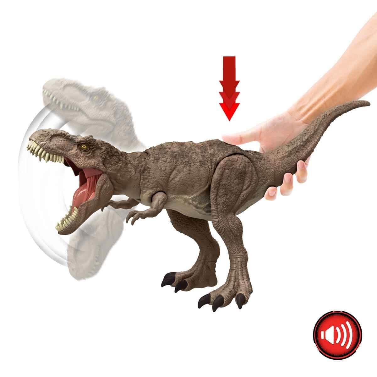 HXF53 JURASSIZ WORLD SALDIRGAN T-REX FIGURU