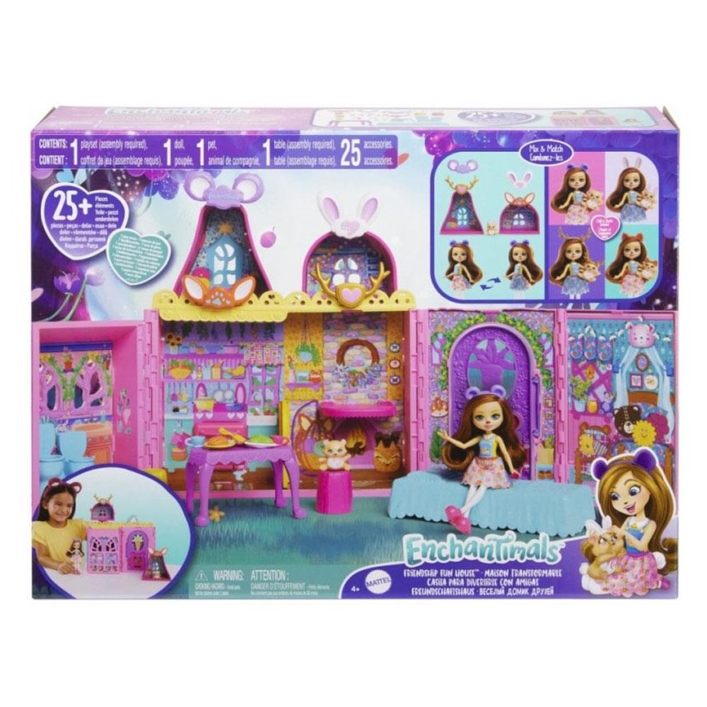 HXL53 ENCHANTIMALS ANA KARAKTER BEBEKLER EVI