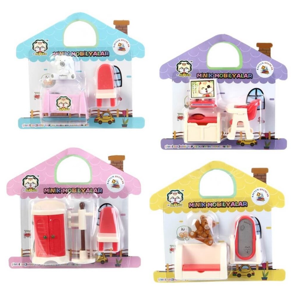 HY-065ABCD KARTELA MINIK MOBILYA