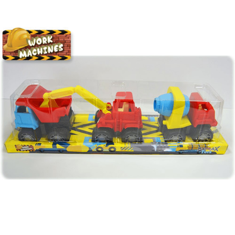IS MAKINELERI-WORK MACHINES-3LU BLISTERLI