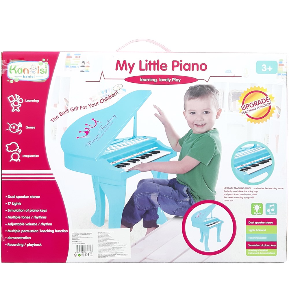 Işıklı Müzikli Piyano HY671-3