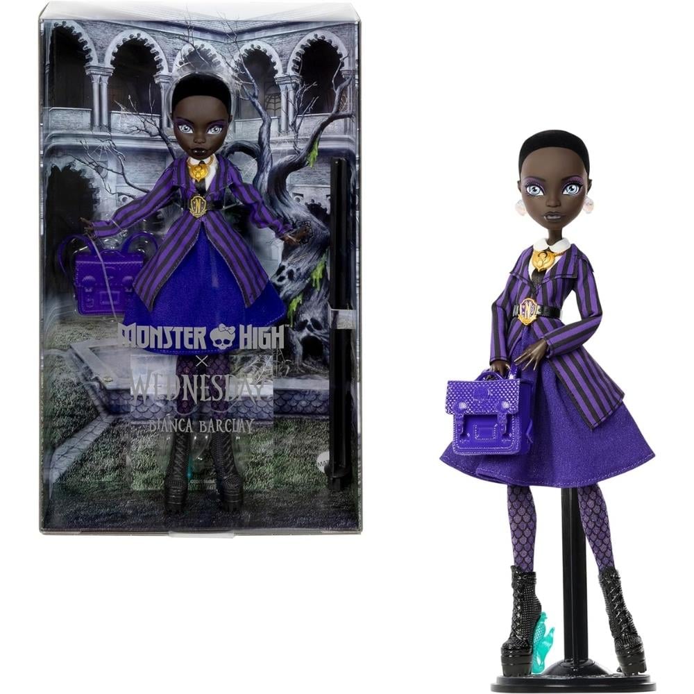 JDR71 MONSTER HIGH KOLEKSIYON - WEDNESDAY BIANCA BEBEK