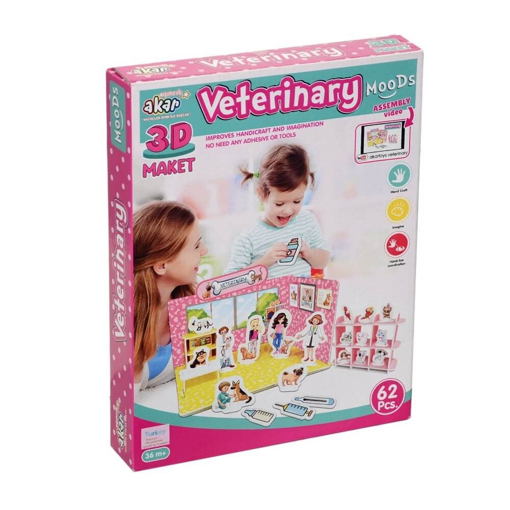 Karsan 93-123 VETERİNER 3D MAKET
