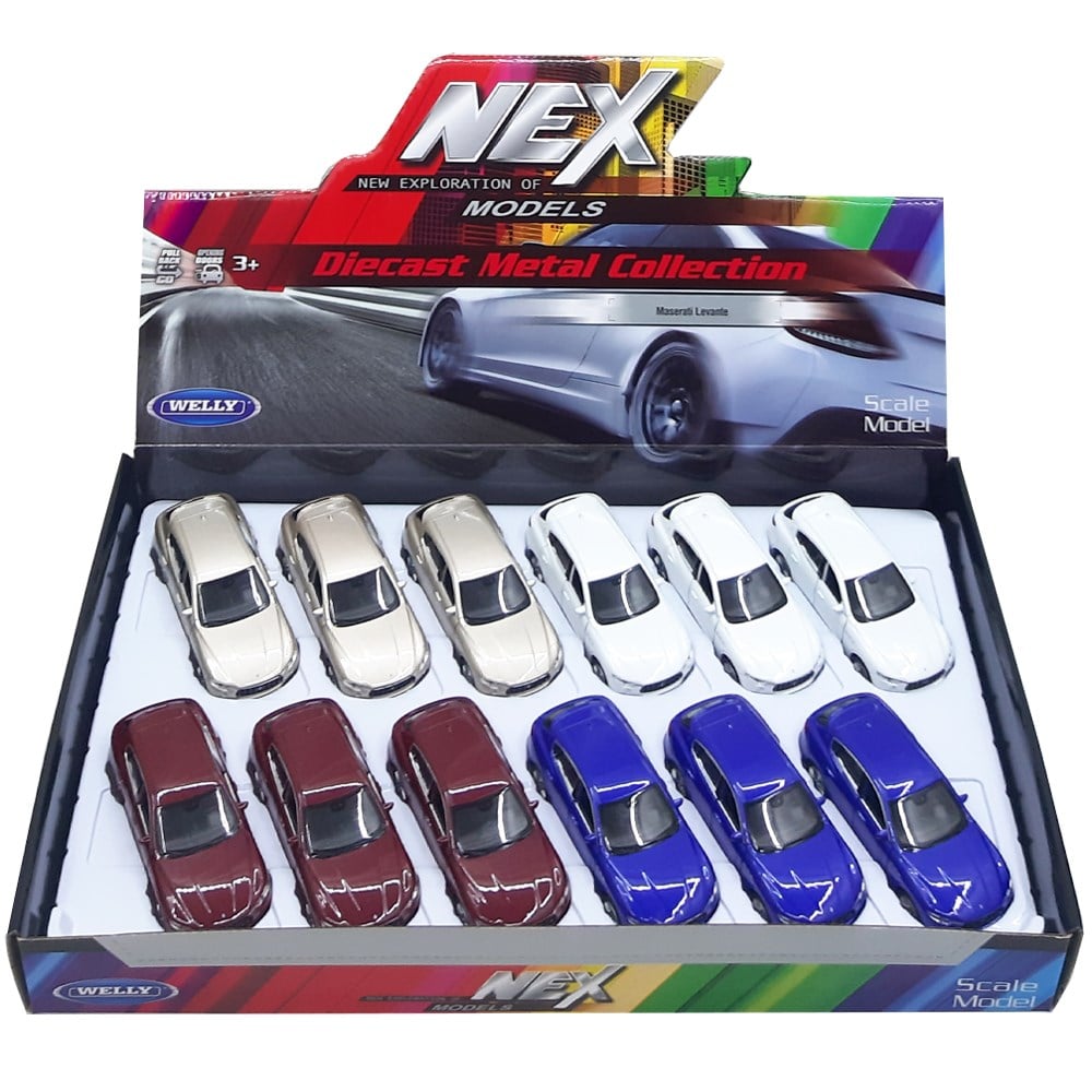 Karsan Oyuncak Welly Die Cast Pull Back Maserati 12 Cm 43739