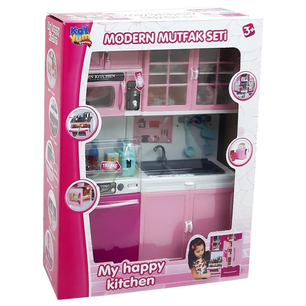 Kayyum Oyuncak Kutulu Pilli 2 Li Mutfak Set