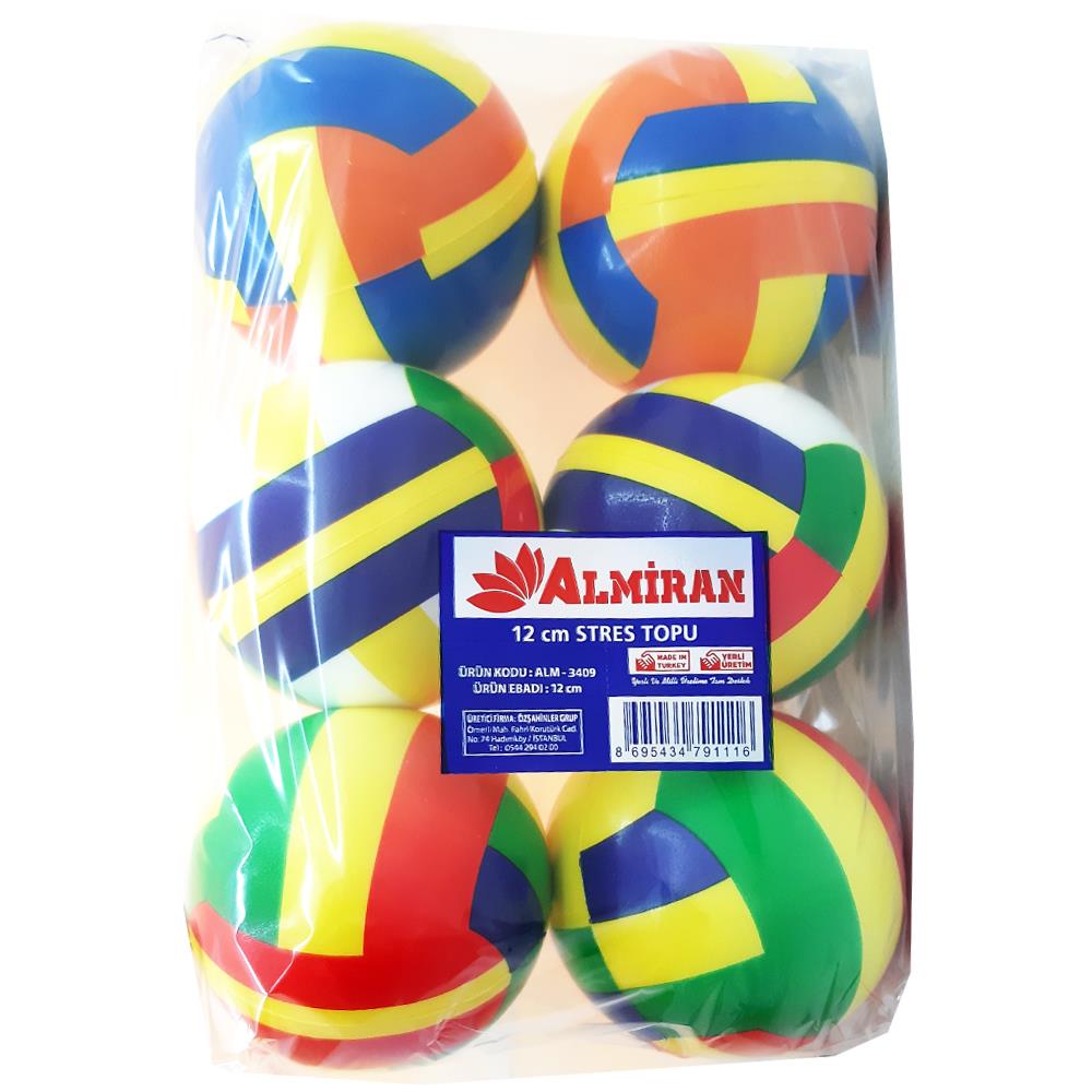Kembay Oyuncak Renkli Stres Topu 3409