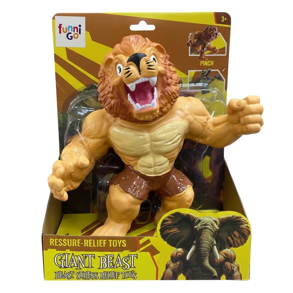 Kinder Oyuncak Stress Releıf Toy Large Soft Lıon