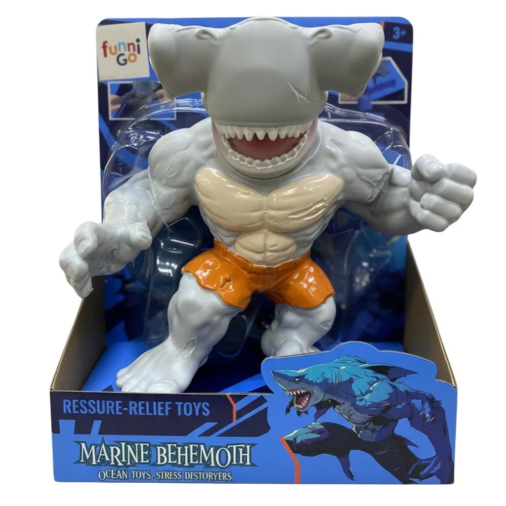 Kinder Oyuncak Stress Releıf Toy Large Soft Hammerhead Shark