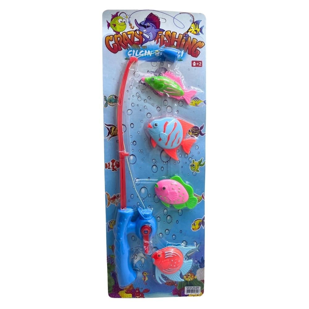 Kızılkaya Oyuncak Oltalı Balık Tutma Seti Crazy KZL-3000