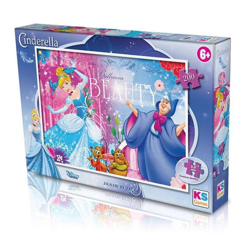 Ks Games 200 Parça Cinderella Puzzle CRL 113