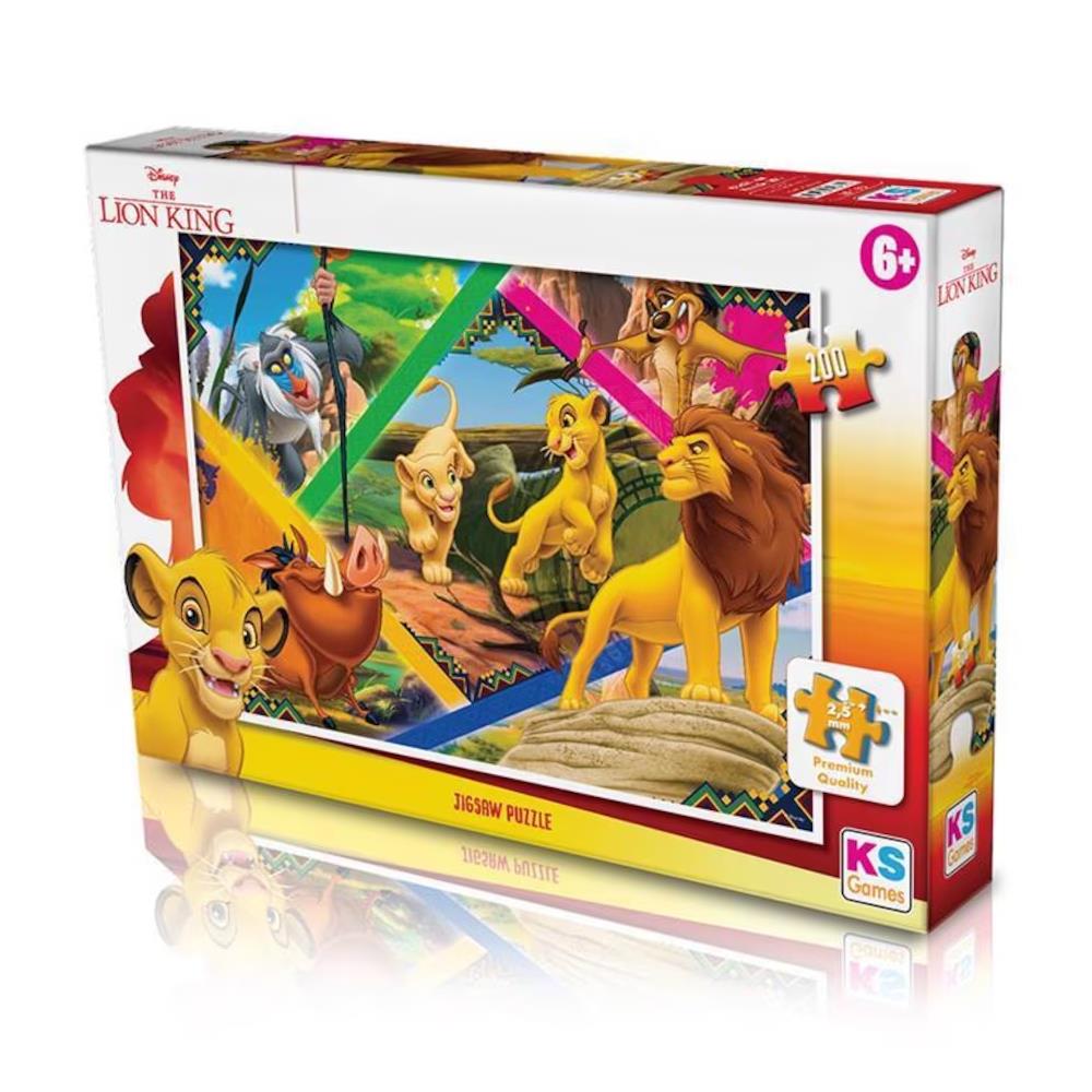 Ks Games 200 Parça Lion King Puzzle LK 113