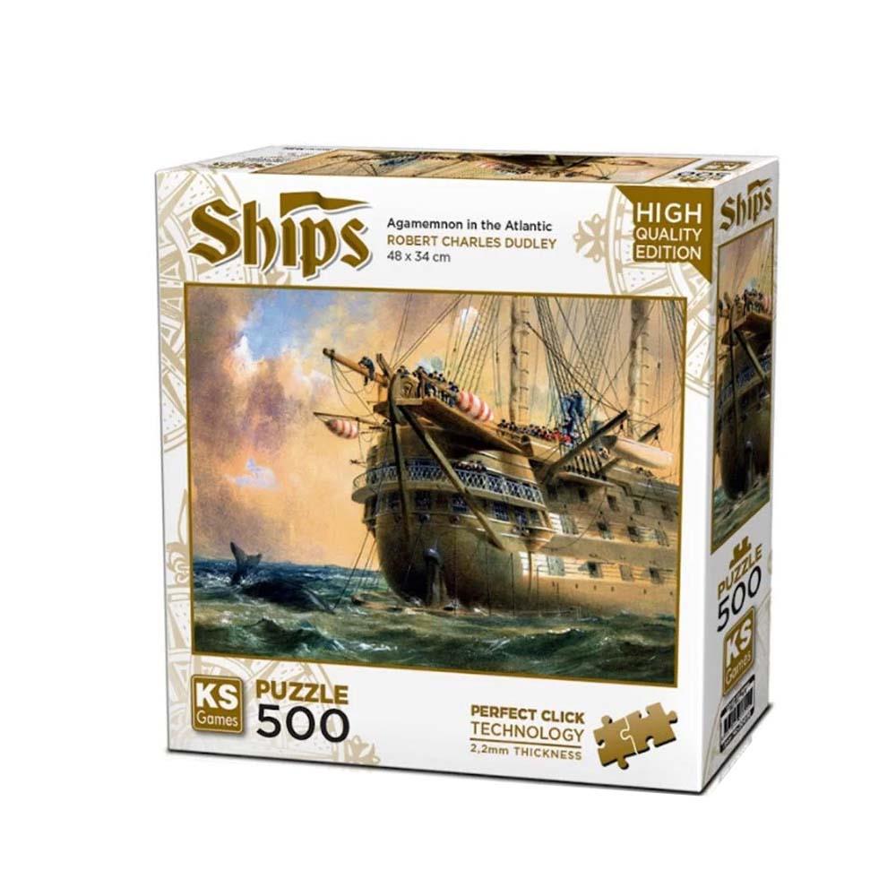 Ks Games Agamemnon in Atlantic 500 Parça Puzzle 20050
