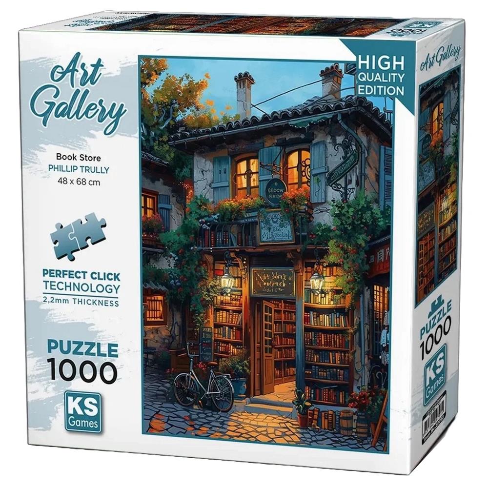 Ks Games Book Store Puzzle 1000 Parça 20790