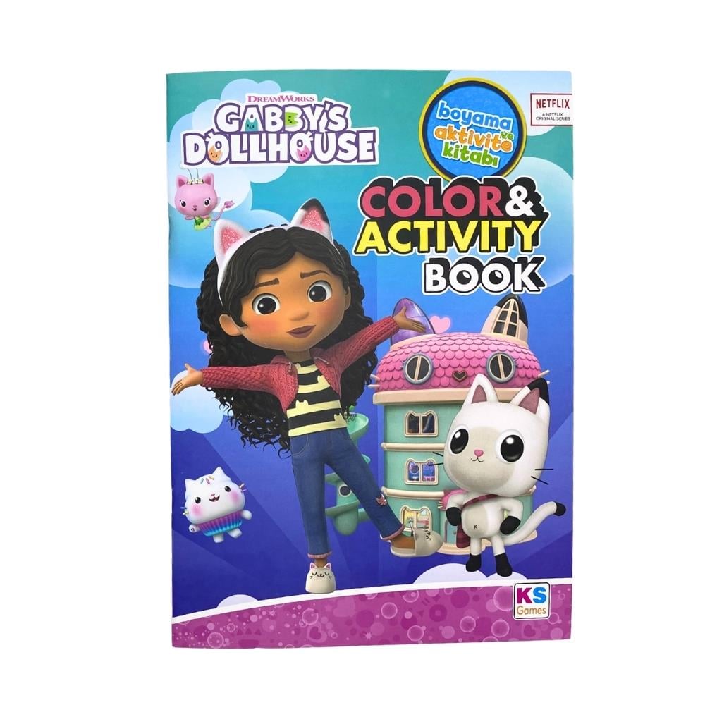 Ks Games Gabby's Dollhouse Boyama Ve Aktivite Kitabı 14807