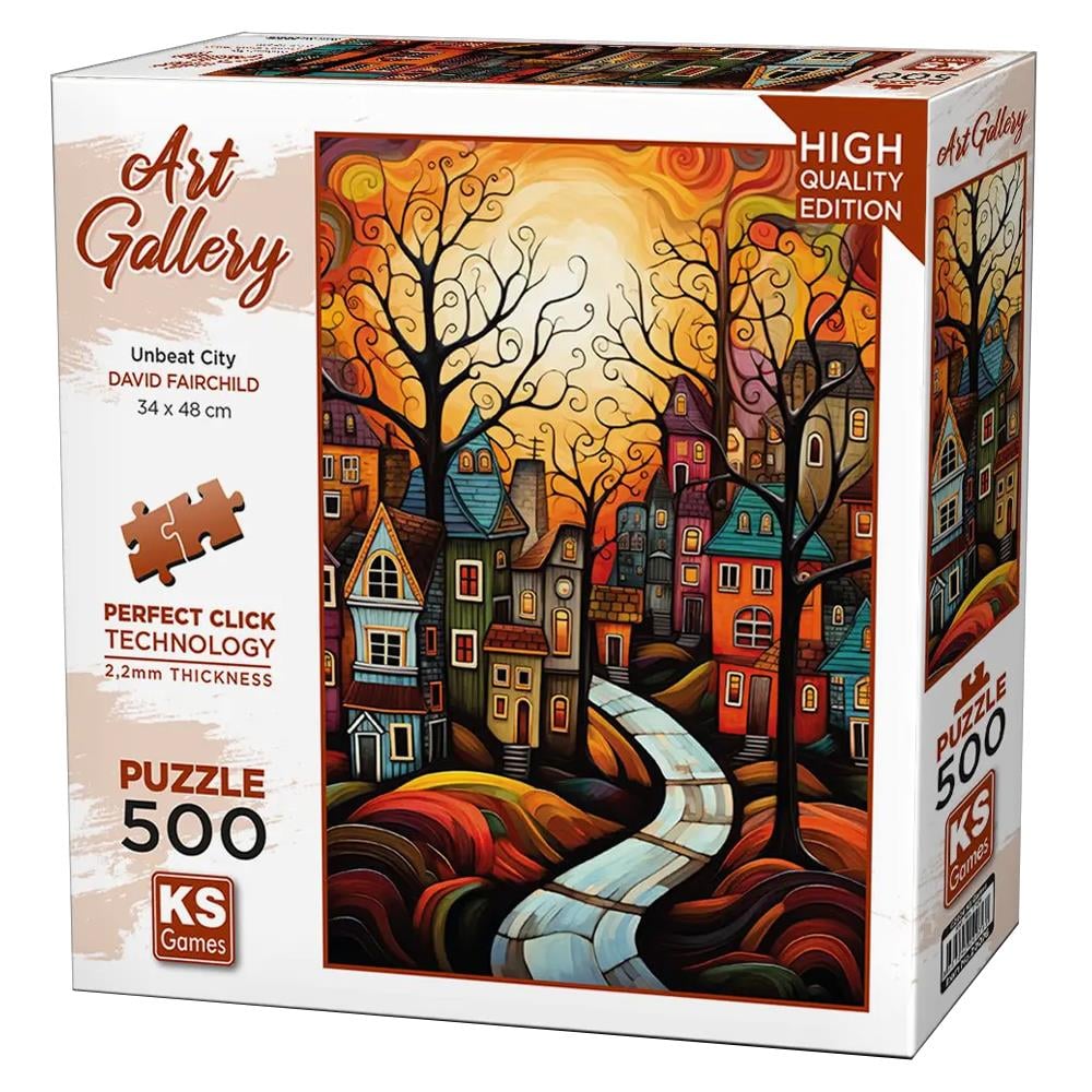 Ks Games Houses 500 Parça Puzzle 20076