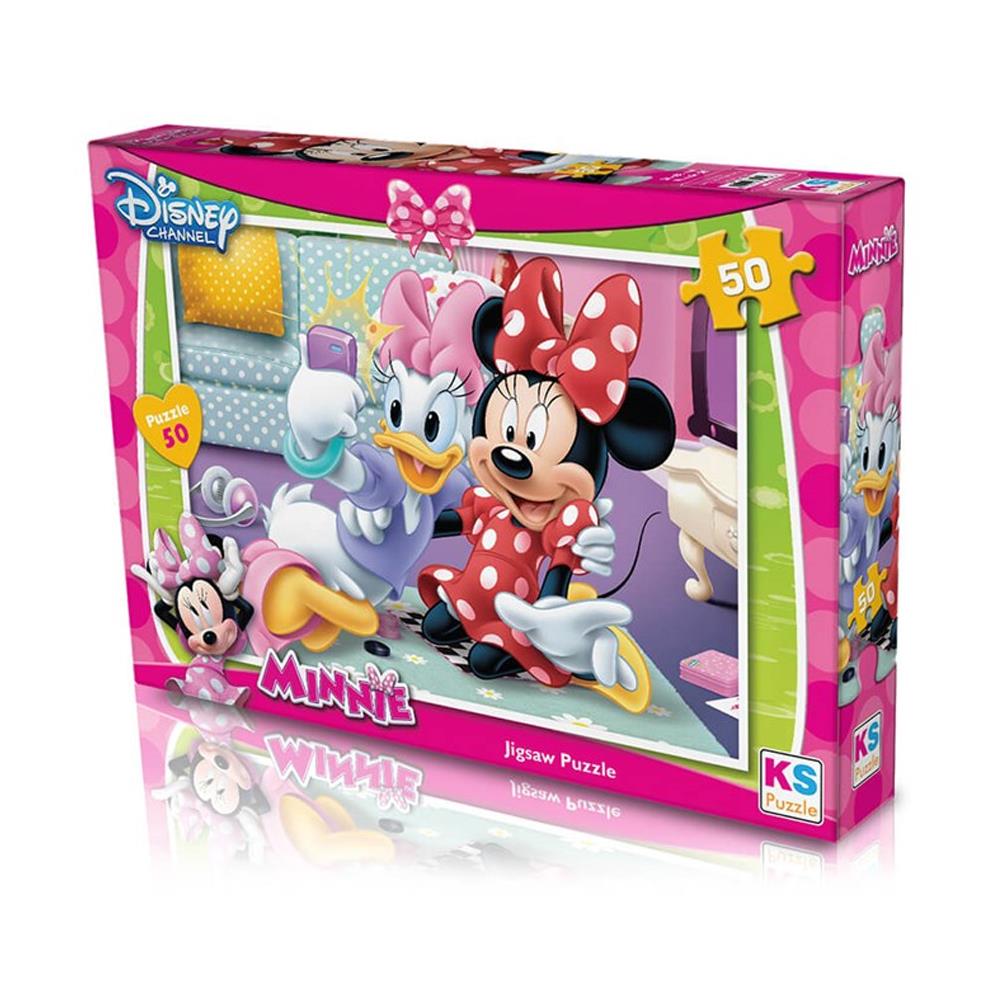 Ks Games Minnie Puzzle 50 Parça MIN 709