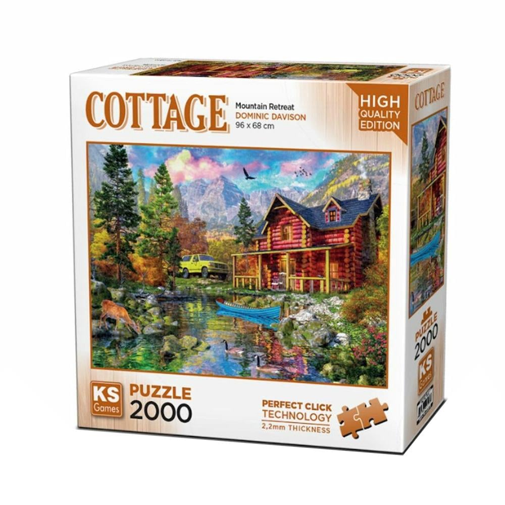 Ks Games Mountain Retreat 2000 Parça Puzzle 22513