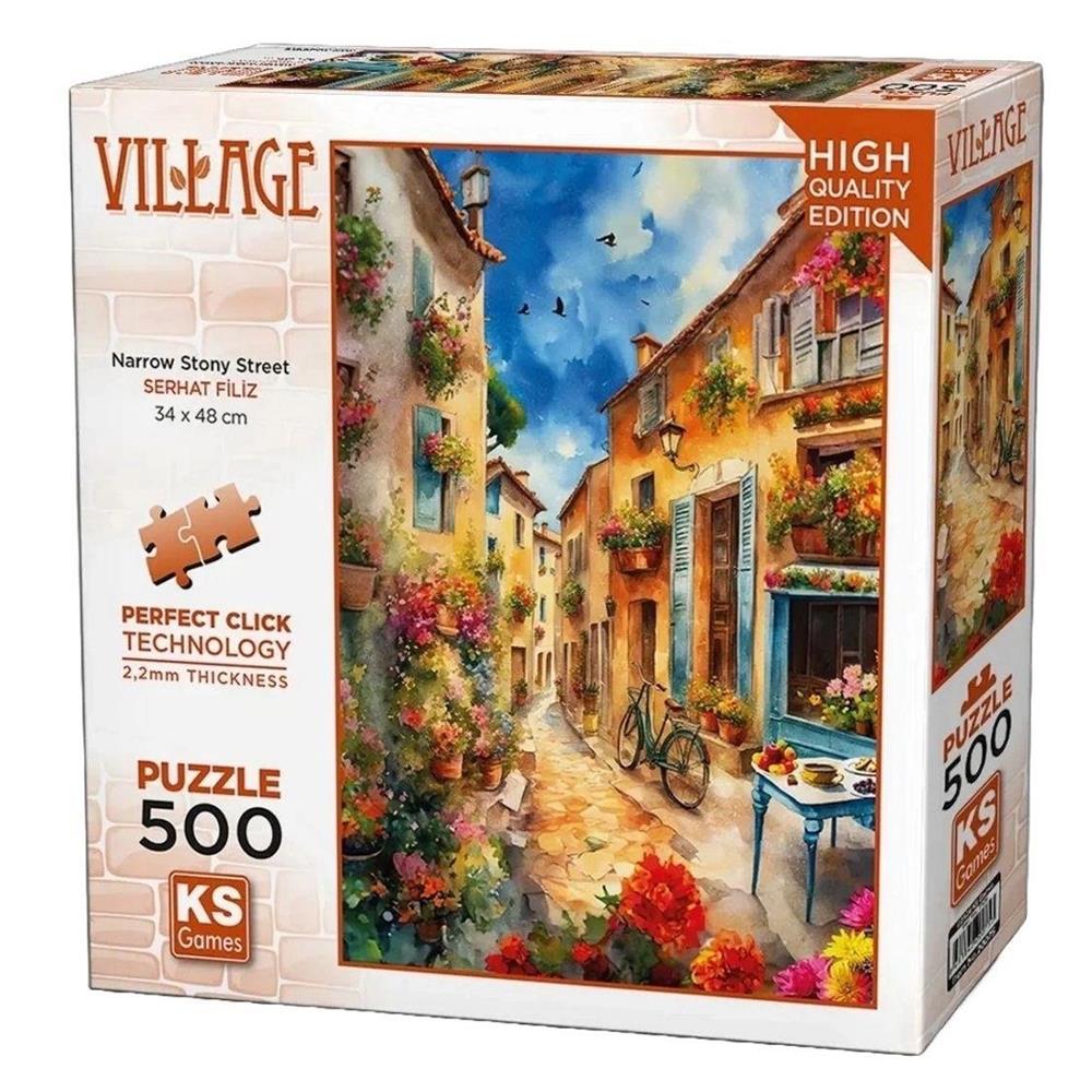 Ks Games Narrow Stony Street Puzzle 500 Parça 20075