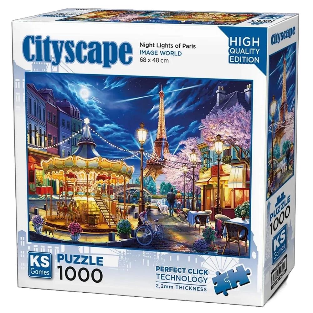 Ks Games Night Lights Of Paris Puzzle 1000 Parça 20795