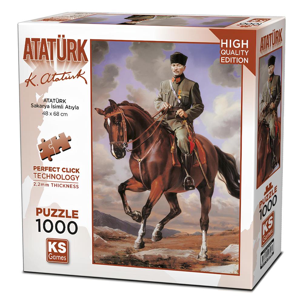 Ks Games Puzzle Gazi Mustafa Kemal Sakarya Adlı Atıyla 1000 Parça