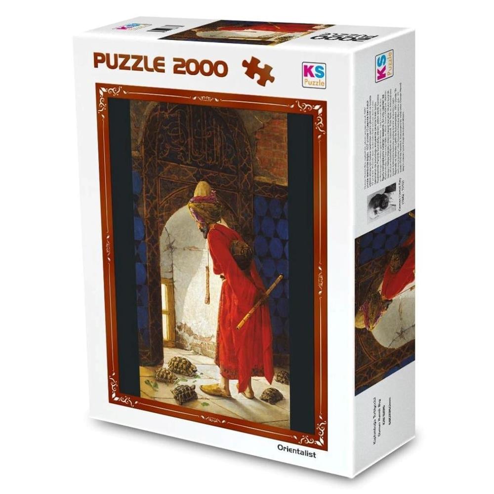 Ks Games Puzzle Yetişkin 2000 Parça Kaplumbağa Terbiyecisi 22527